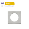 Stainless Steel 304 Square Handle Interior Rosette Lever Door Locks (R-002)