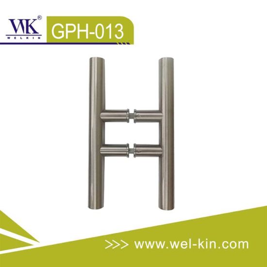 Customized Stainless Steel 304 H Shape Circular Tube Door Handle (GPH-013)