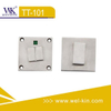 Stainless Steel Casting Square Toilet Indicator Lock (TT-101)