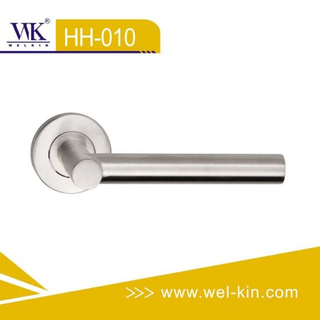 Stainless Steel Solid Casting Lever Pull Door Handle (HH-010)