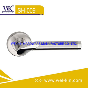 High Quality Stainless Steel Bathroom Door Lock And Handle Door Handle (SH-009)