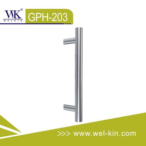 Hot Sale Glass Door Handle Stainless Steel 304 H Style Glass Handle Sliding Glass Door (GPH-203)