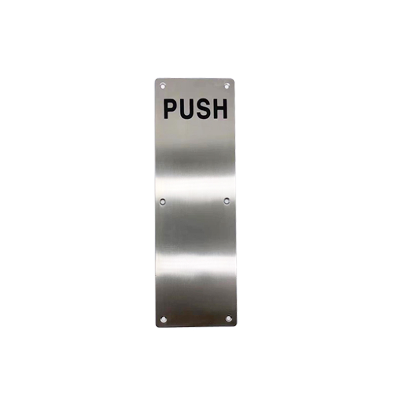 Push And Pull Door Handle on Plate (PLQDT-101a)(PLQDT-101b)